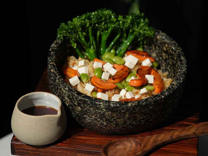 KAYA Bahrain Food Menu VEGETABLE STONE BOWL
