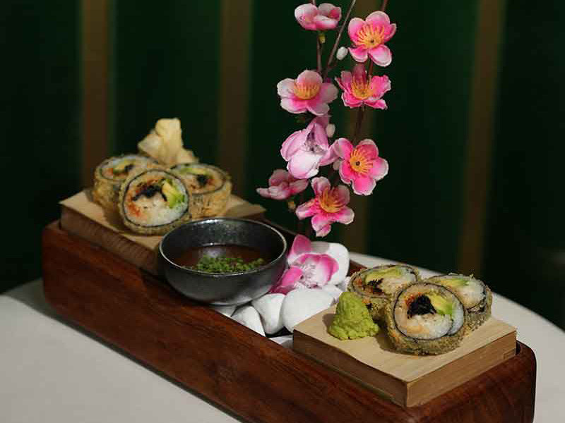 KAYA Bahrain Food Menu CRAB FRY MAKI