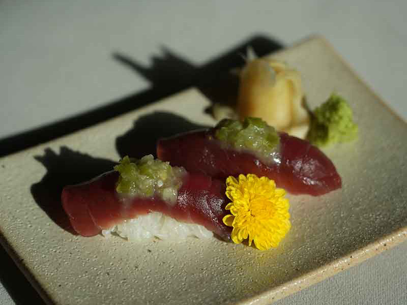 KAYA Bahrain Food Menu BLUFEFIN TUNA AKAMI