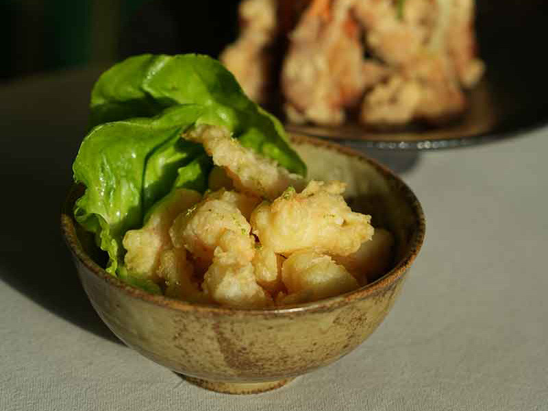 KAYA Bahrain Food Menu SEAFOOD TEMPURA SHRIMP